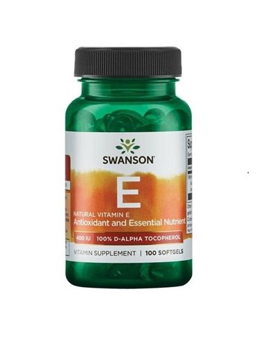 Prirodni vitamin E 400 IU, 100 kapsula