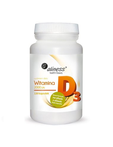 Vitamin D3 2000IU, 120 kapsula