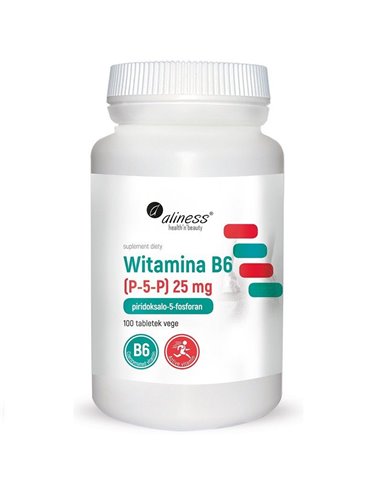 Vitamin B6 (P-5-P) 25 mg, 100 tableta