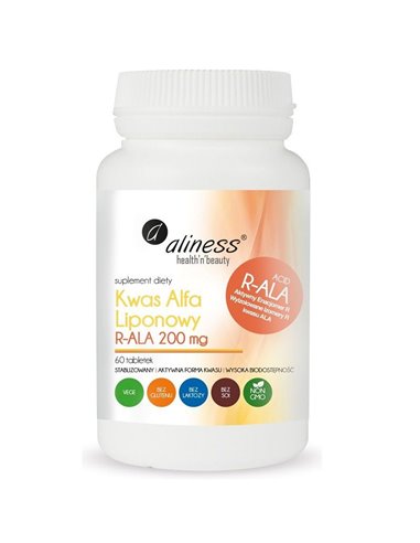 Alfa lipoična kiselina R-ALA 200 mg, 60 tableta