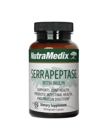 Serrapeptaza s inulinom Nutramedix 120 kapsula
