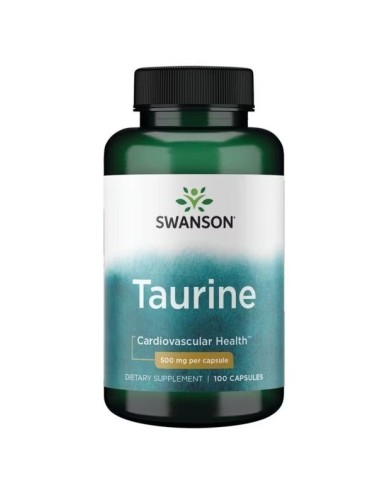 Taurin 500 mg, 100 kapsula