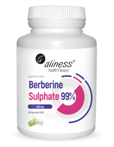 Berberin sulfat 99% 400 mg, 60 kapa od vegete